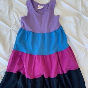 Hanna Andersson Tiered Dress Sz 5 EUC